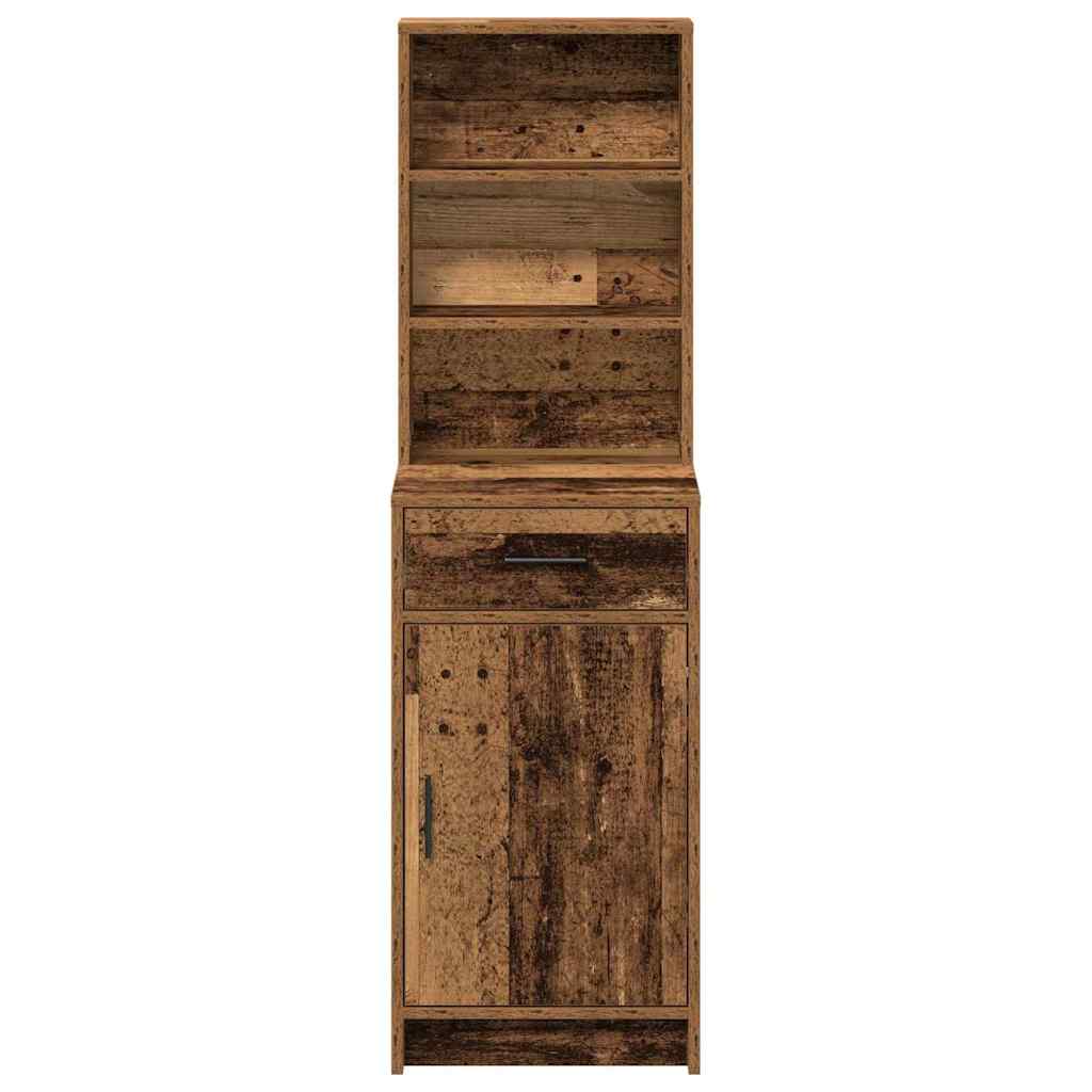 Highboard Staro drvo 40 x 40,5 x 135 cm Konstruirano drvo