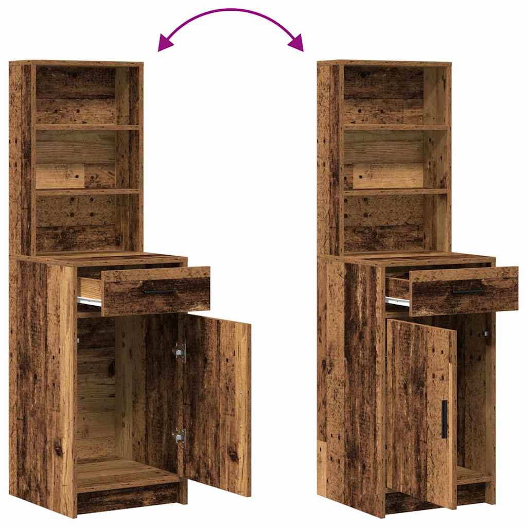 Highboard Staro drvo 40 x 40,5 x 135 cm Konstruirano drvo