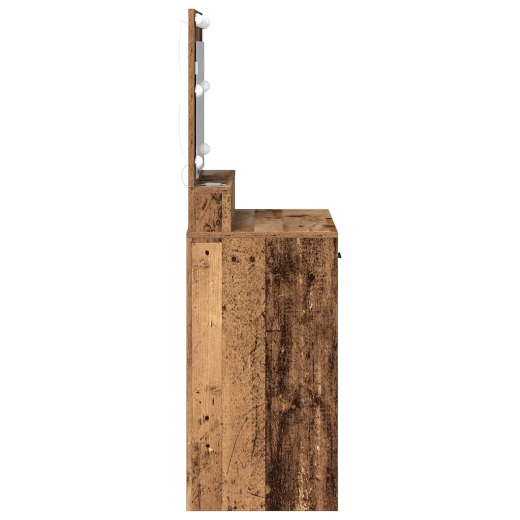 Toaletni stol Staro drvo 79 x 41 x 135 cm Konstruirano drvo