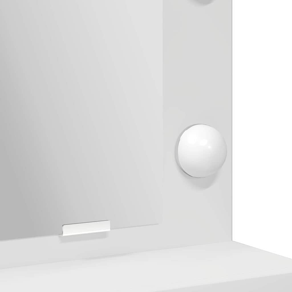Toaletni stol Bijelo 50 x 41 x 135 cm Konstruirano drvo