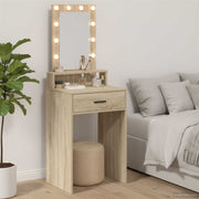 Toaletni stol Sonoma hrast 50 x 41 x 135 cm Konstruirano drvo
