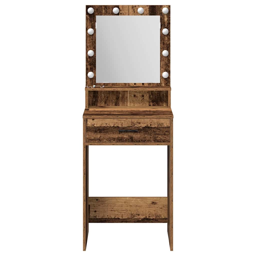 Toaletni stol Staro drvo 50 x 41 x 135 cm Konstruirano drvo