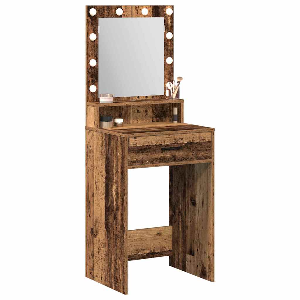 Toaletni stol Staro drvo 50 x 41 x 135 cm Konstruirano drvo