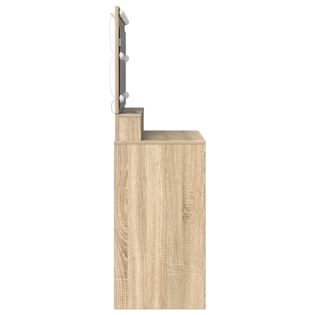 Toaletni stol Sonoma hrast 100 x 41 x 135 cm Konstruirano drvo