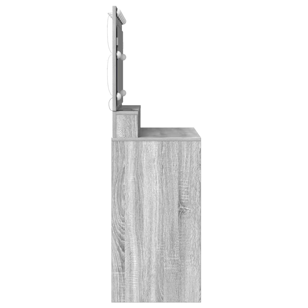 Toaletni stol Siva Sonoma 100 x 41 x 135 cm Konstruirano drvo