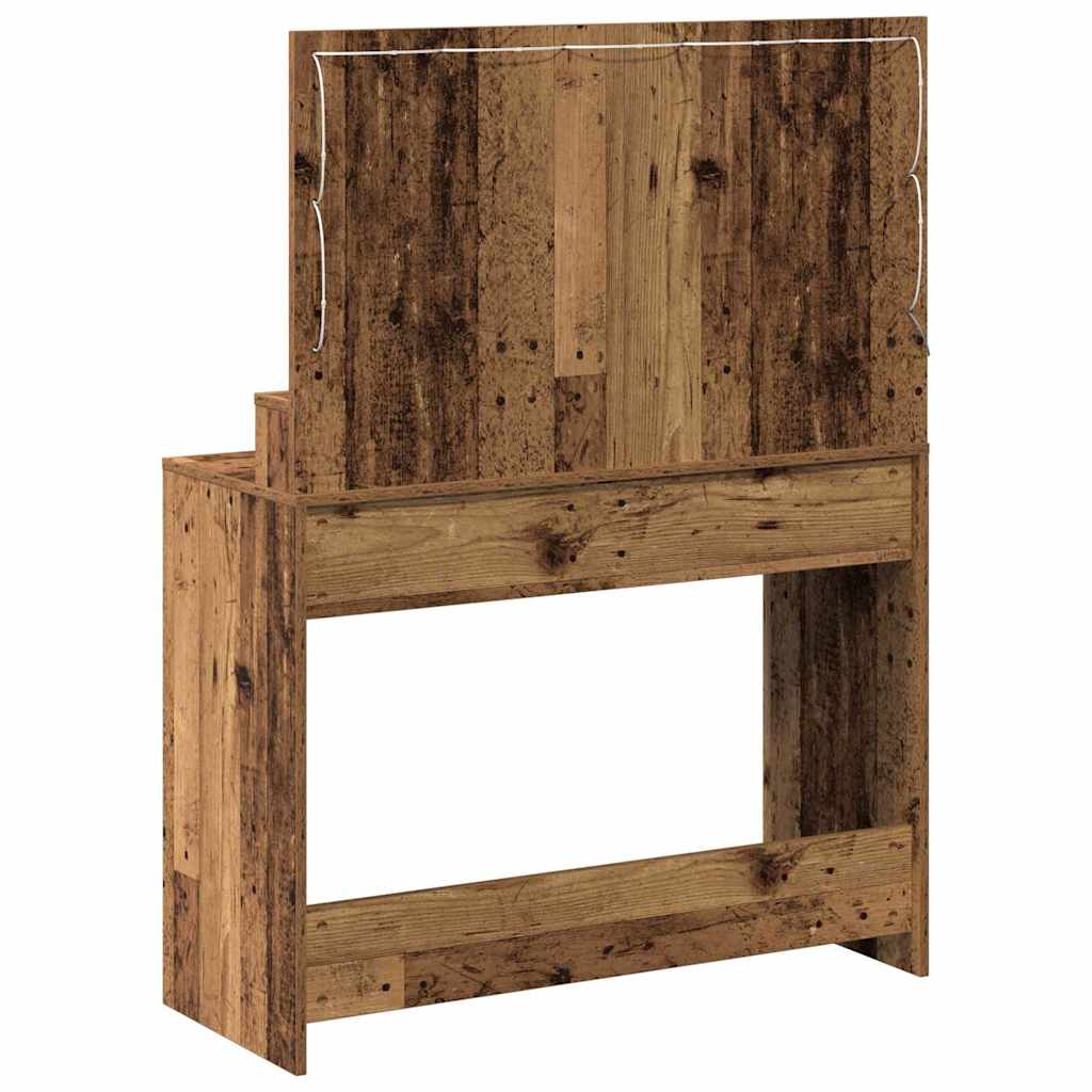 Toaletni stol Staro drvo 100 x 41 x 135 cm Konstruirano drvo