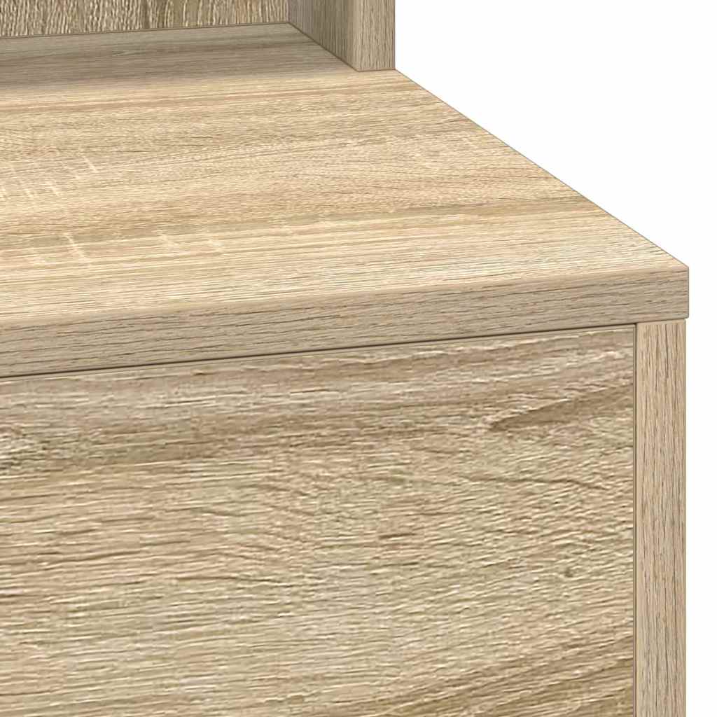 Toaletni stol Sonoma hrast 75,5 x 41 x 135 cm Konstruirano drvo