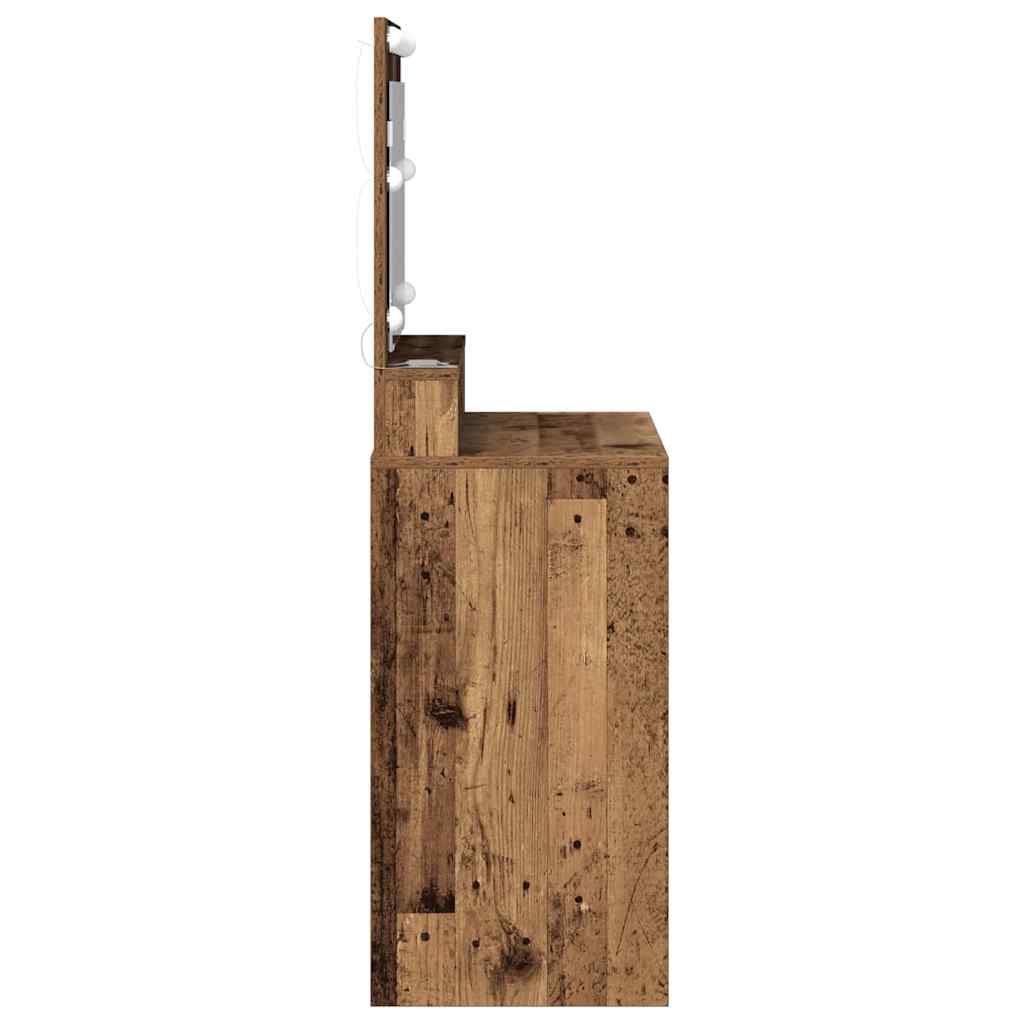 Toaletni stol Staro drvo 75,5 x 41 x 135 cm Konstruirano drvo