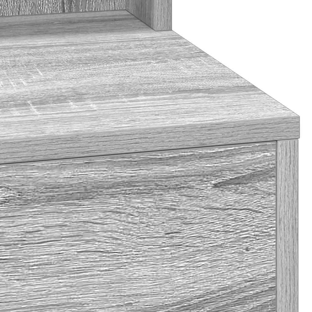 Toaletni stol Siva Sonoma 50 x 41 x 135 cm Konstruirano drvo