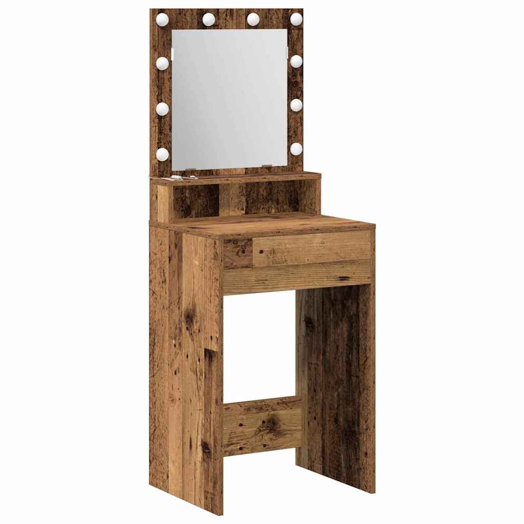 Toaletni stol Staro drvo 50 x 41 x 135 cm Konstruirano drvo