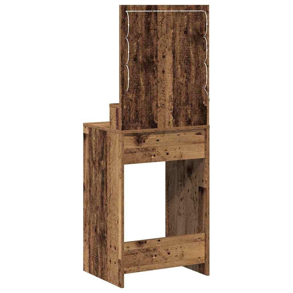 Toaletni stol Staro drvo 50 x 41 x 135 cm Konstruirano drvo