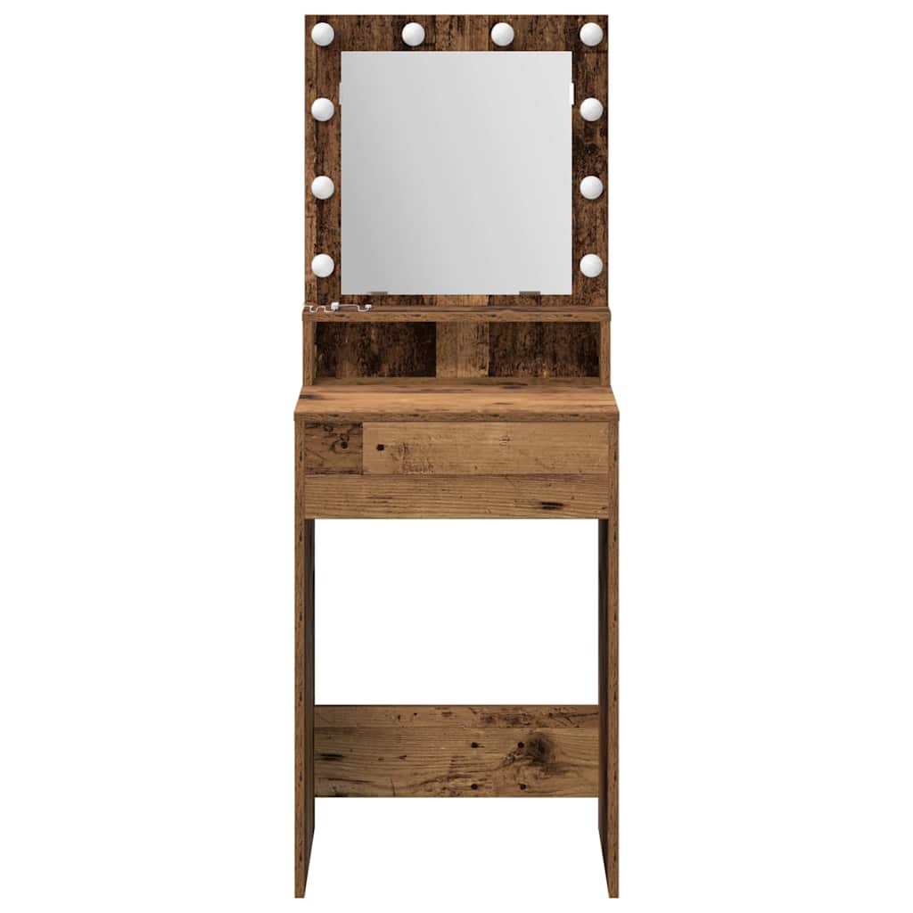 Toaletni stol Staro drvo 50 x 41 x 135 cm Konstruirano drvo