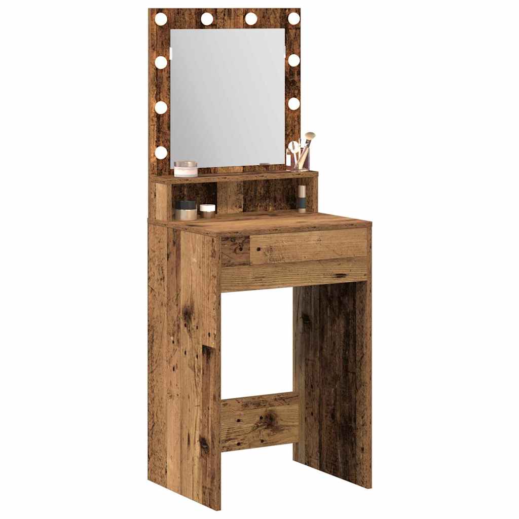 Toaletni stol Staro drvo 50 x 41 x 135 cm Konstruirano drvo