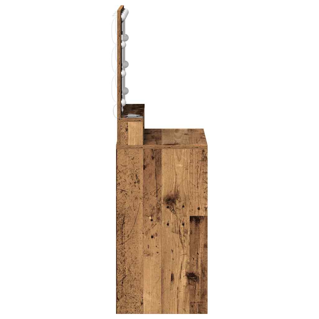 Toaletni stol Staro drvo 50 x 41 x 135 cm Konstruirano drvo