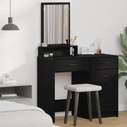 Toaletni stol Crni hrast 50 x 41 x 140 cm Konstruirano drvo