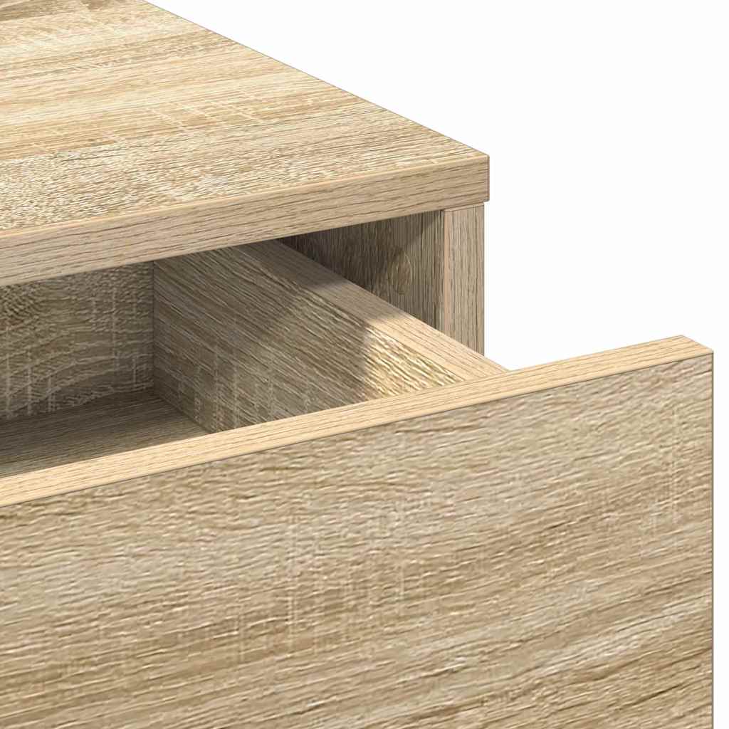 Toaletni stol Sonoma hrast 50 x 41 x 140 cm Konstruirano drvo
