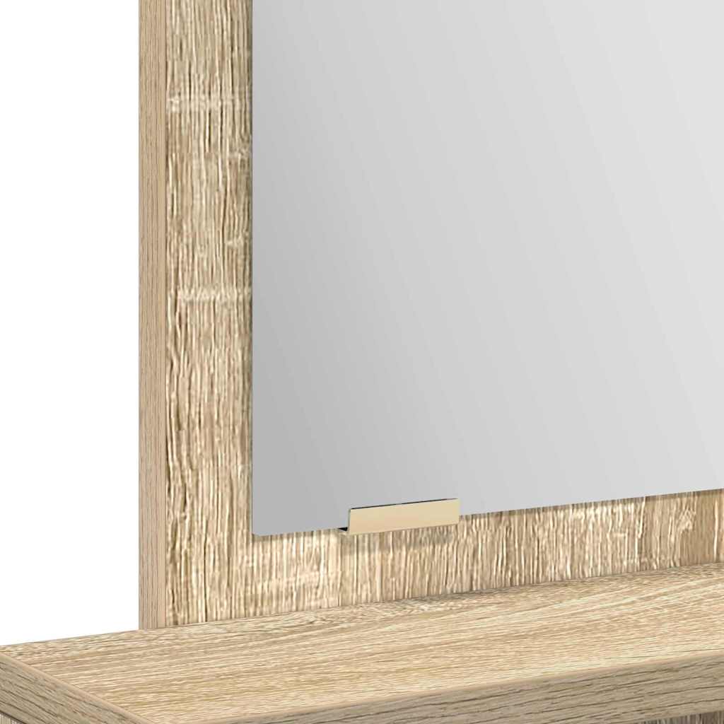 Toaletni stol Sonoma hrast 50 x 41 x 140 cm Konstruirano drvo