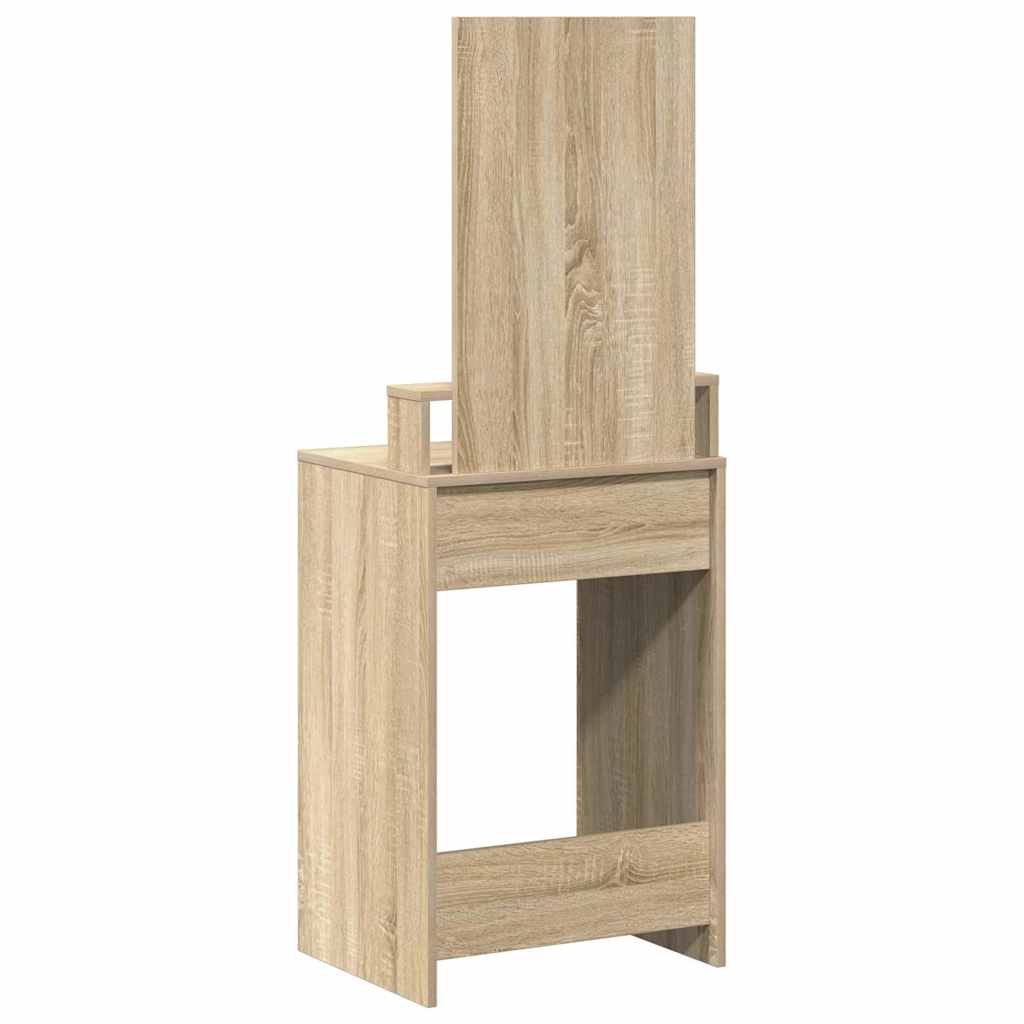 Toaletni stol Sonoma hrast 50 x 41 x 140 cm Konstruirano drvo