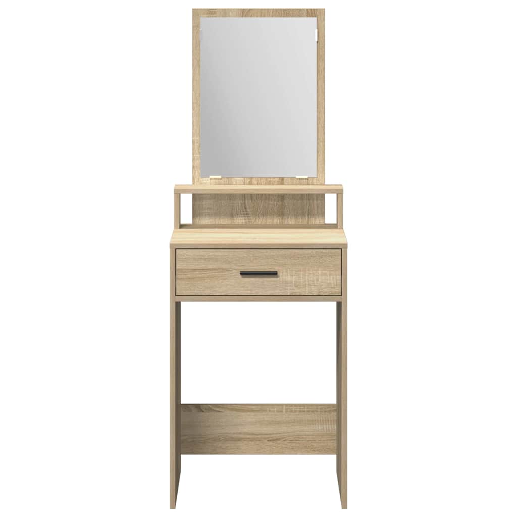 Toaletni stol Sonoma hrast 50 x 41 x 140 cm Konstruirano drvo