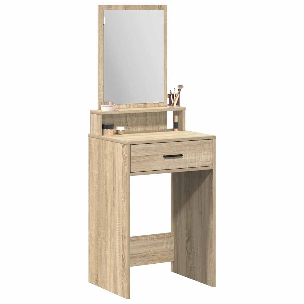 Toaletni stol Sonoma hrast 50 x 41 x 140 cm Konstruirano drvo