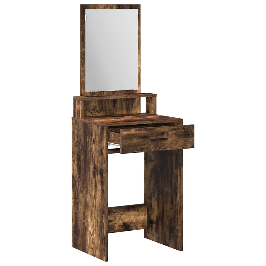 Toaletni stol Dimljeni hrast 50 x 41 x 140 cm Konstruirano drvo