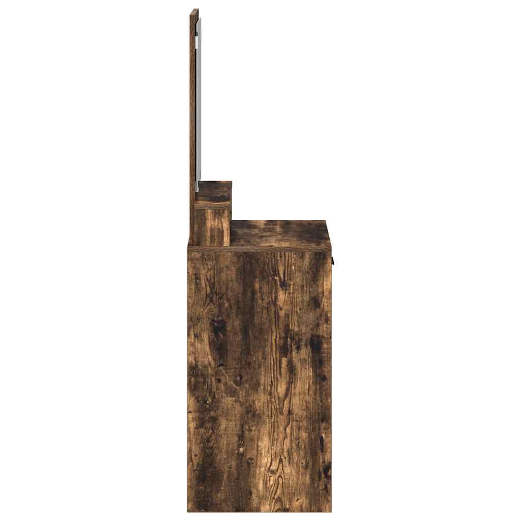 Toaletni stol Dimljeni hrast 50 x 41 x 140 cm Konstruirano drvo