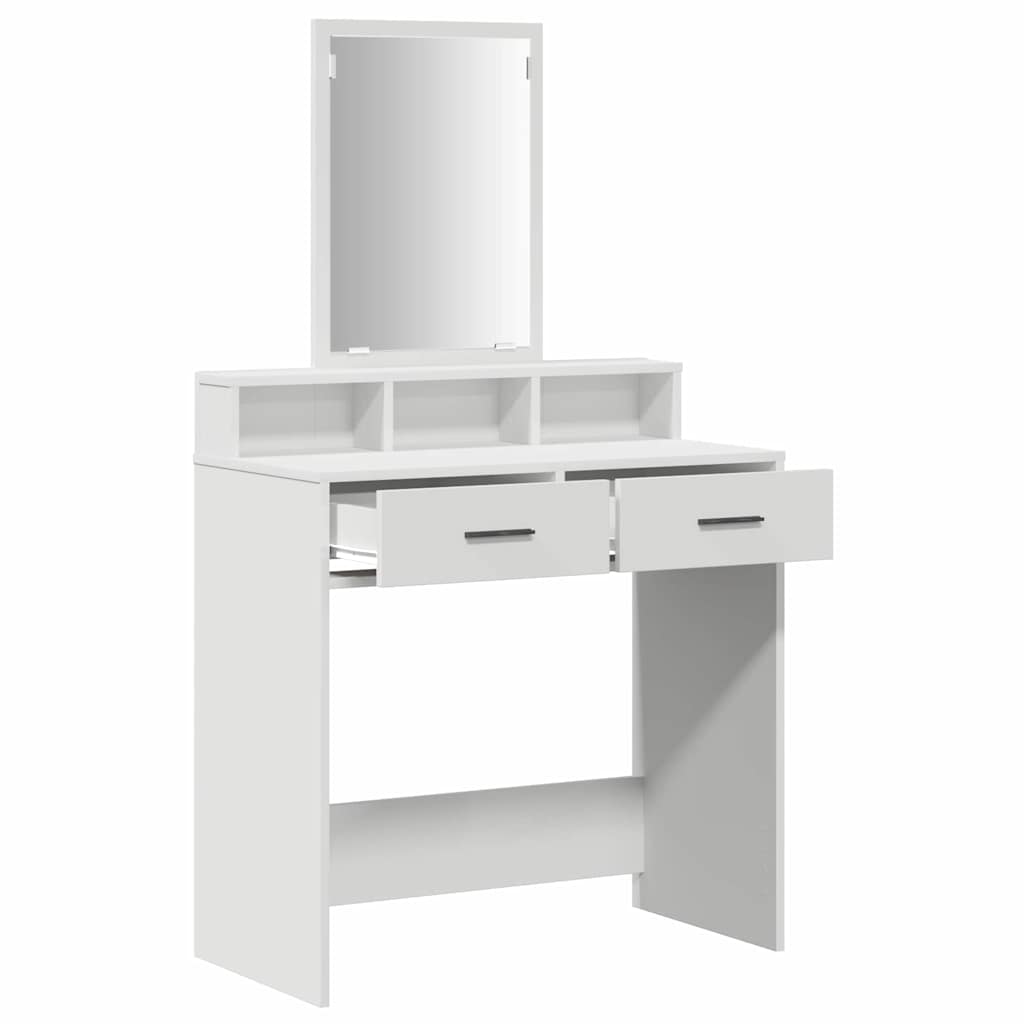 Toaletni stol Bijelo 79 x 41 x 140 cm Konstruirano drvo