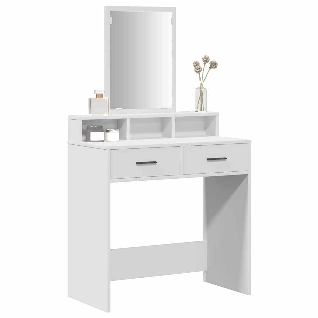 Toaletni stol Bijelo 79 x 41 x 140 cm Konstruirano drvo