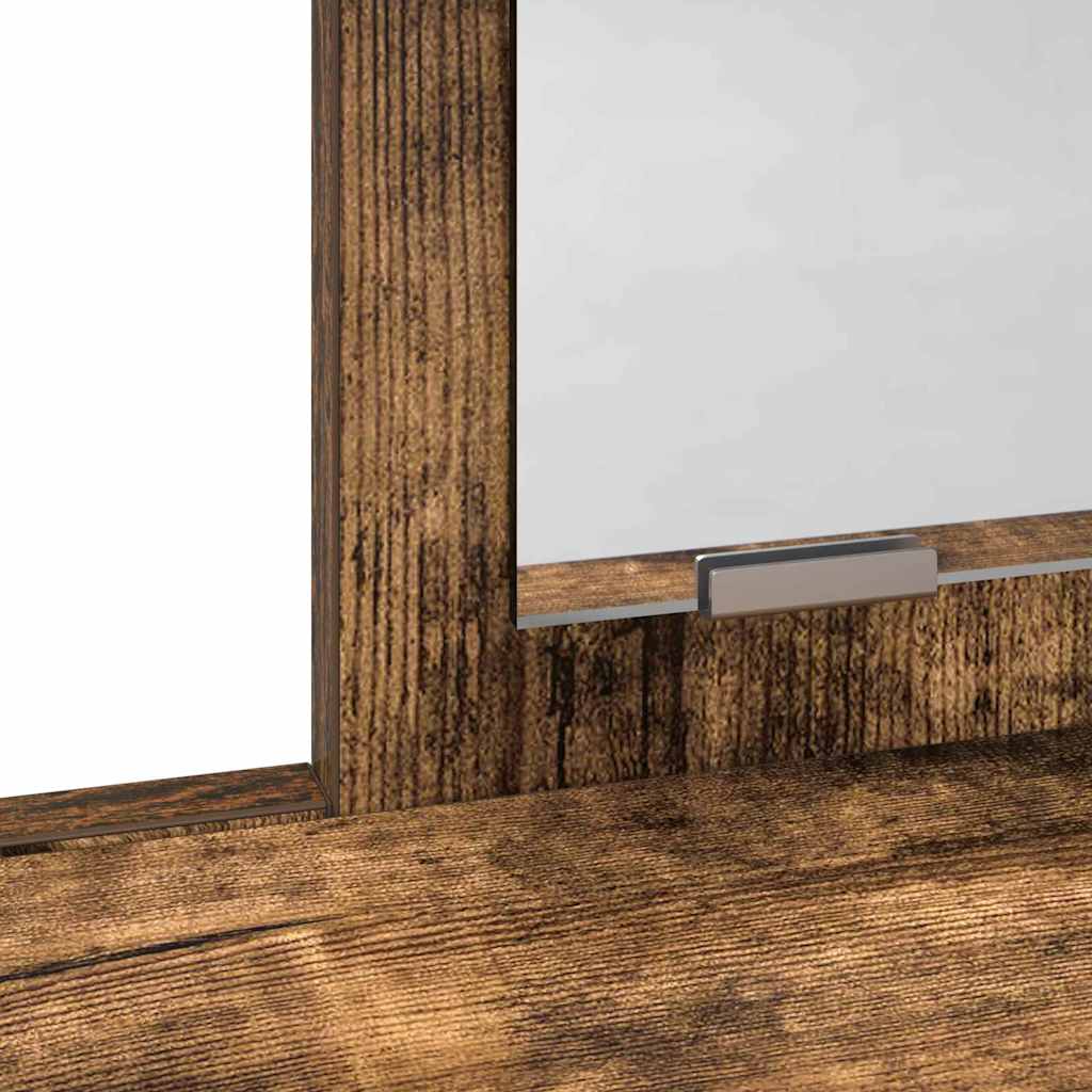 Toaletni stol Dimljeni hrast 79 x 41 x 140 cm Konstruirano drvo