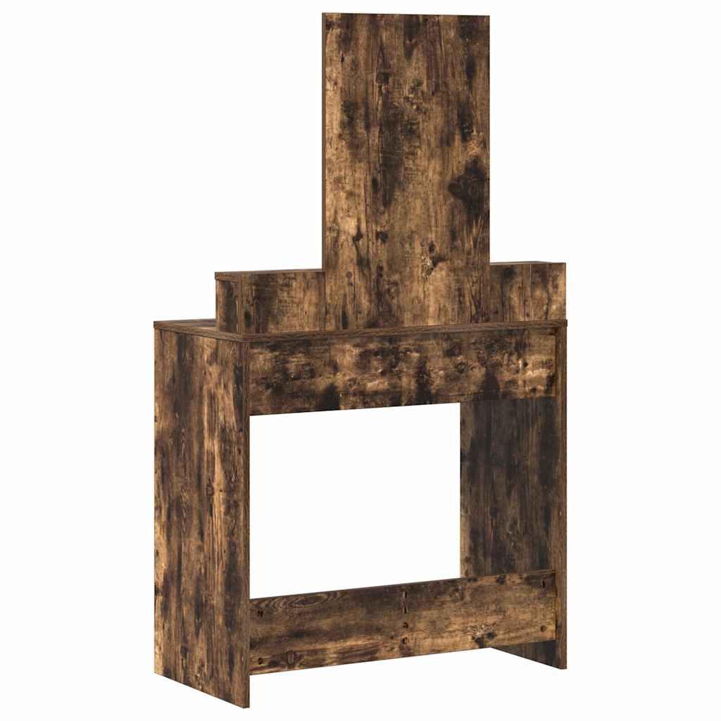 Toaletni stol Dimljeni hrast 79 x 41 x 140 cm Konstruirano drvo