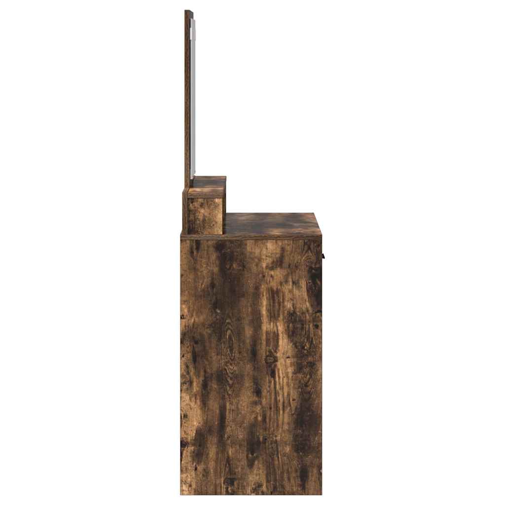 Toaletni stol Dimljeni hrast 79 x 41 x 140 cm Konstruirano drvo