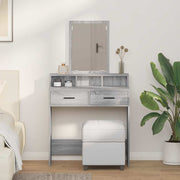 Toaletni stol Siva Sonoma 79 x 41 x 140 cm Konstruirano drvo