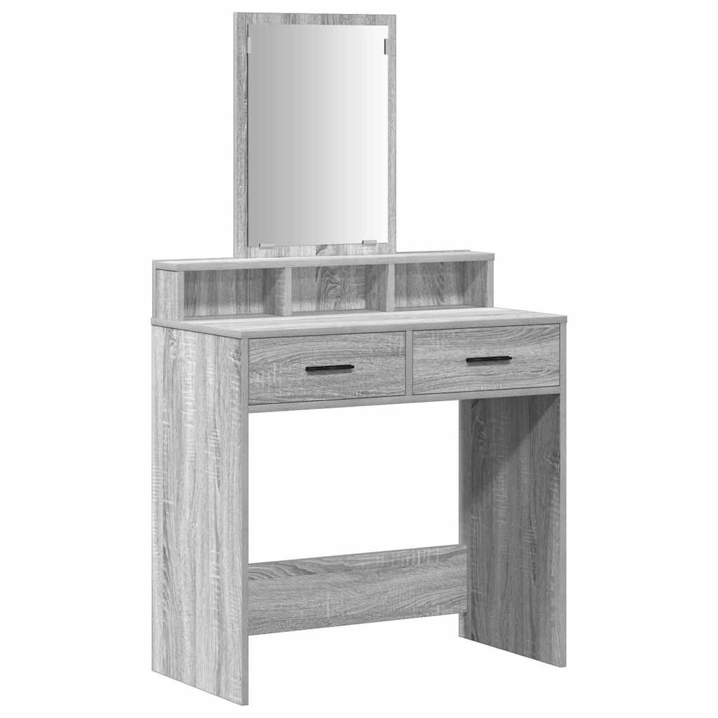 Toaletni stol Siva Sonoma 79 x 41 x 140 cm Konstruirano drvo