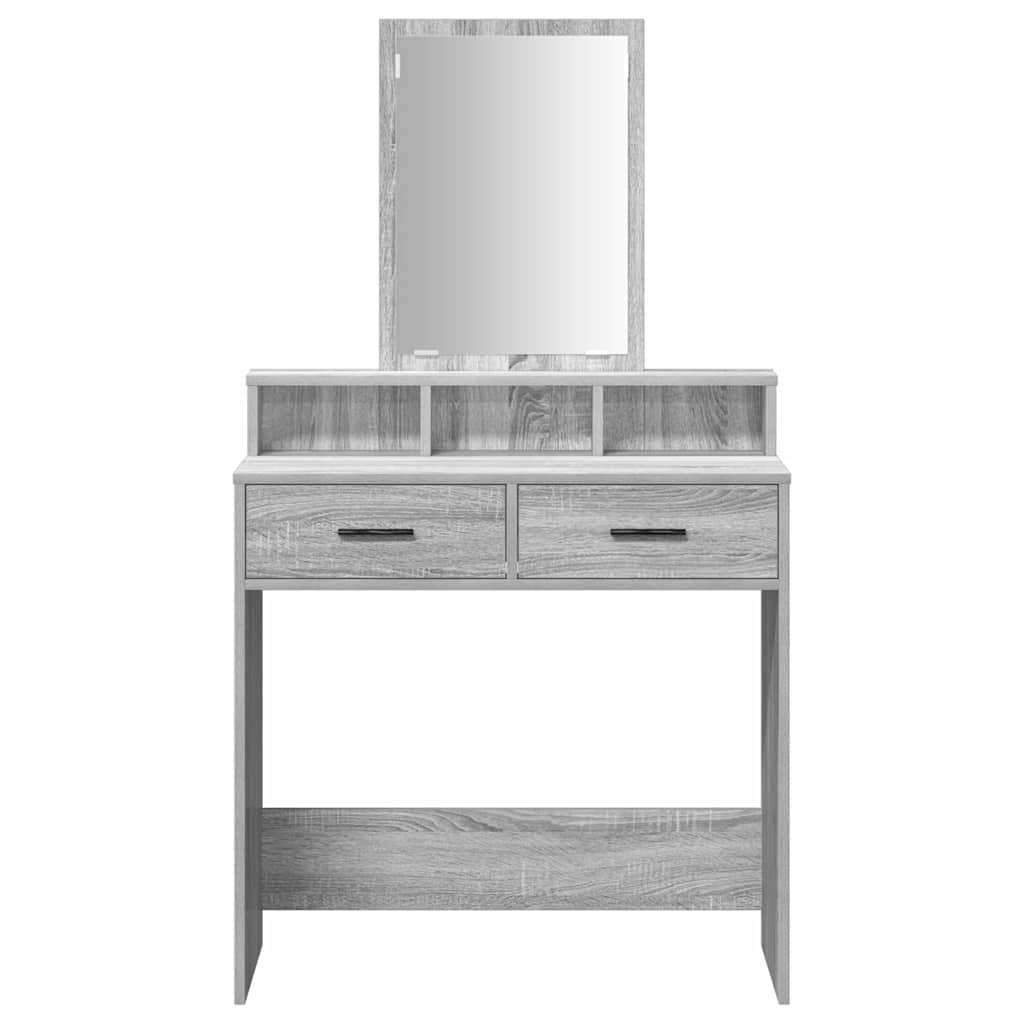 Toaletni stol Siva Sonoma 79 x 41 x 140 cm Konstruirano drvo