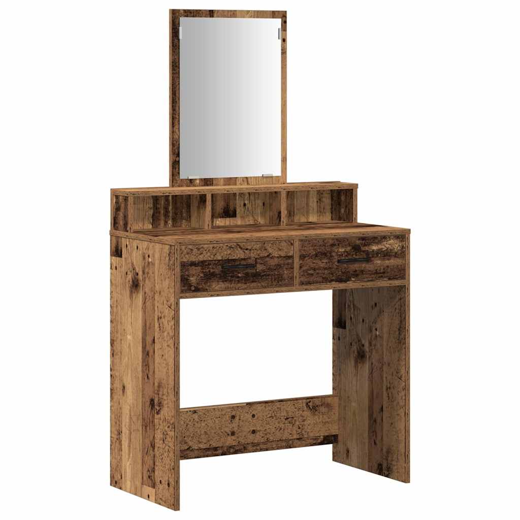 Toaletni stol Staro drvo 79 x 41 x 140 cm Konstruirano drvo