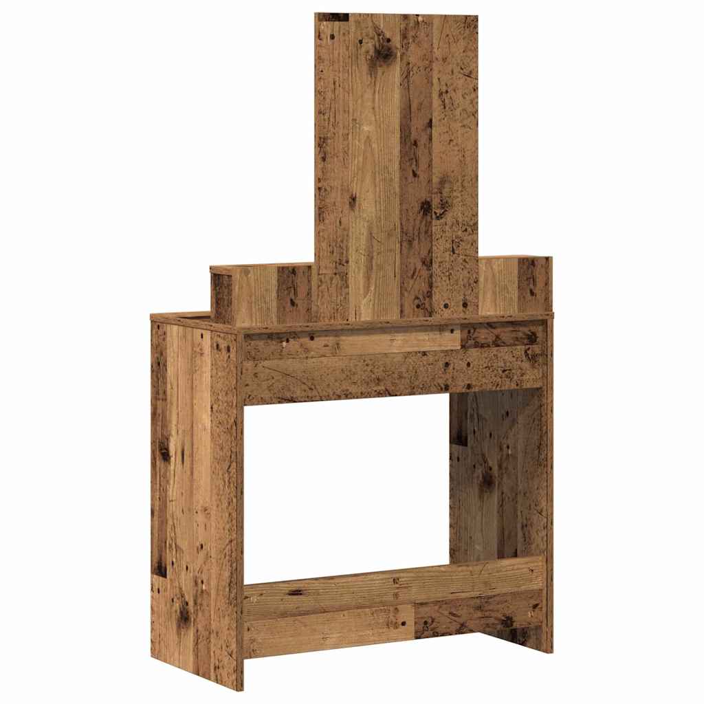 Toaletni stol Staro drvo 79 x 41 x 140 cm Konstruirano drvo