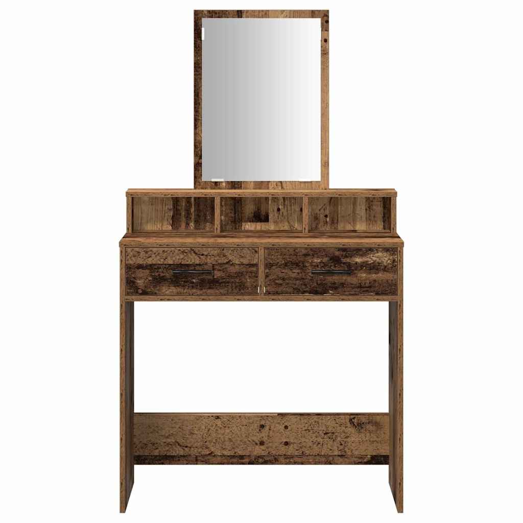 Toaletni stol Staro drvo 79 x 41 x 140 cm Konstruirano drvo