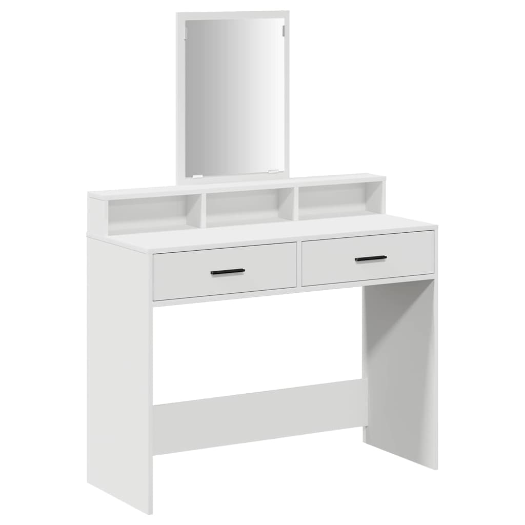 Toaletni stol Bijelo 100 x 41 x 140 cm Konstruirano drvo