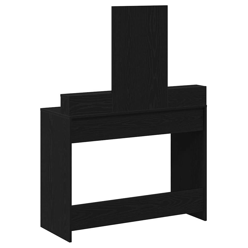 Toaletni stol Crni hrast 100 x 41 x 140 cm Konstruirano drvo