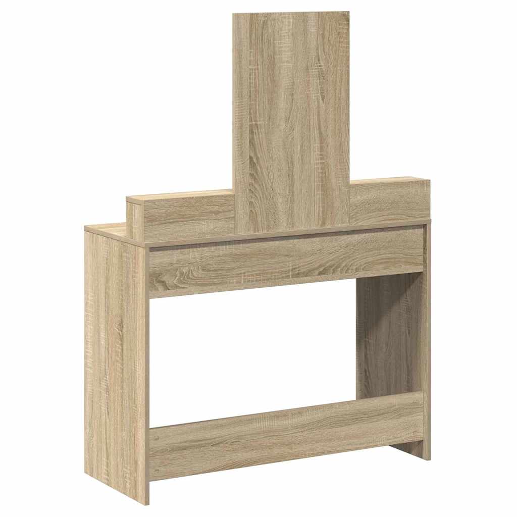 Toaletni stol Sonoma hrast 100 x 41 x 140 cm Konstruirano drvo