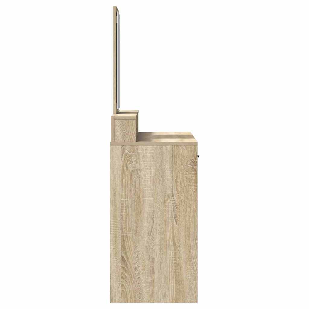Toaletni stol Sonoma hrast 100 x 41 x 140 cm Konstruirano drvo