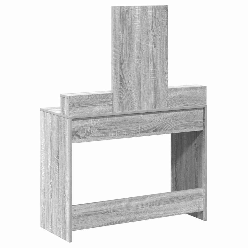 Toaletni stol Siva Sonoma 100 x 41 x 140 cm Konstruirano drvo