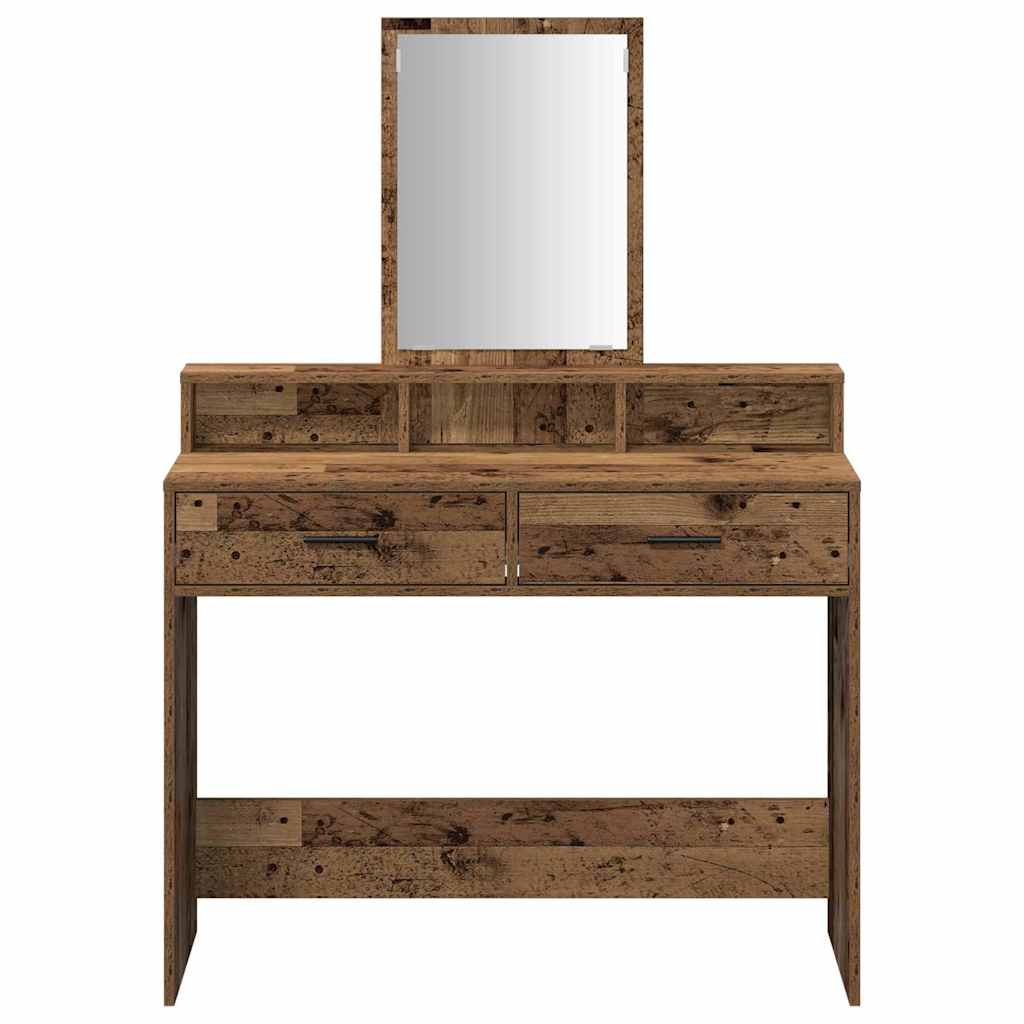Toaletni stol Staro drvo 100 x 41 x 140 cm Konstruirano drvo