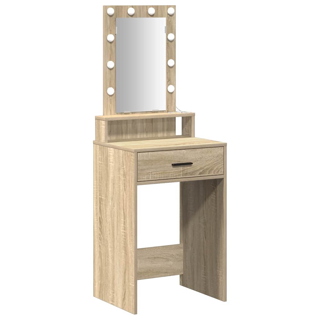 Toaletni stol Smeđa 50 x 41 x 140 cm Konstruirano drvo
