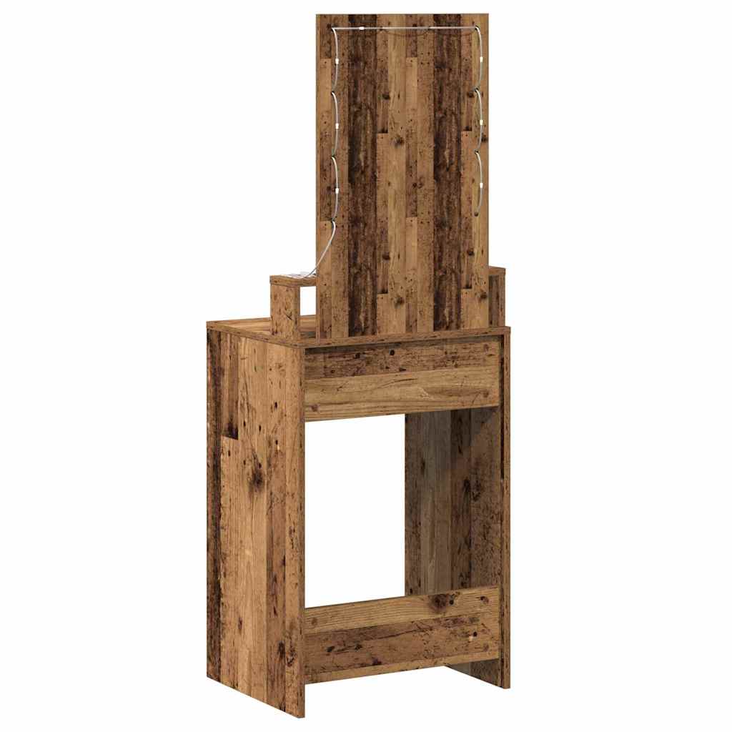 Toaletni stol Smeđa 50 x 41 x 140 cm Konstruirano drvo