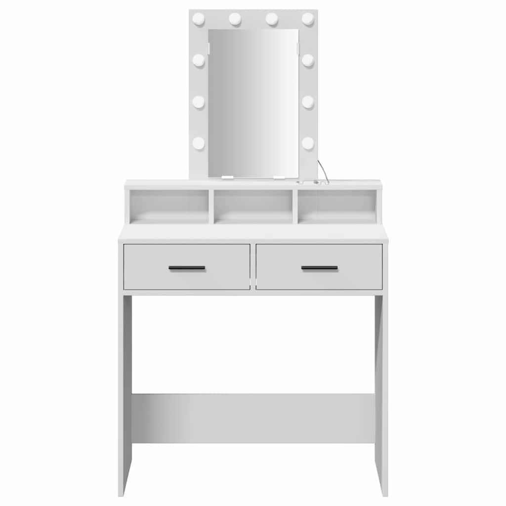 Toaletni stol Bijelo 79 x 41 x 140 cm Konstruirano drvo
