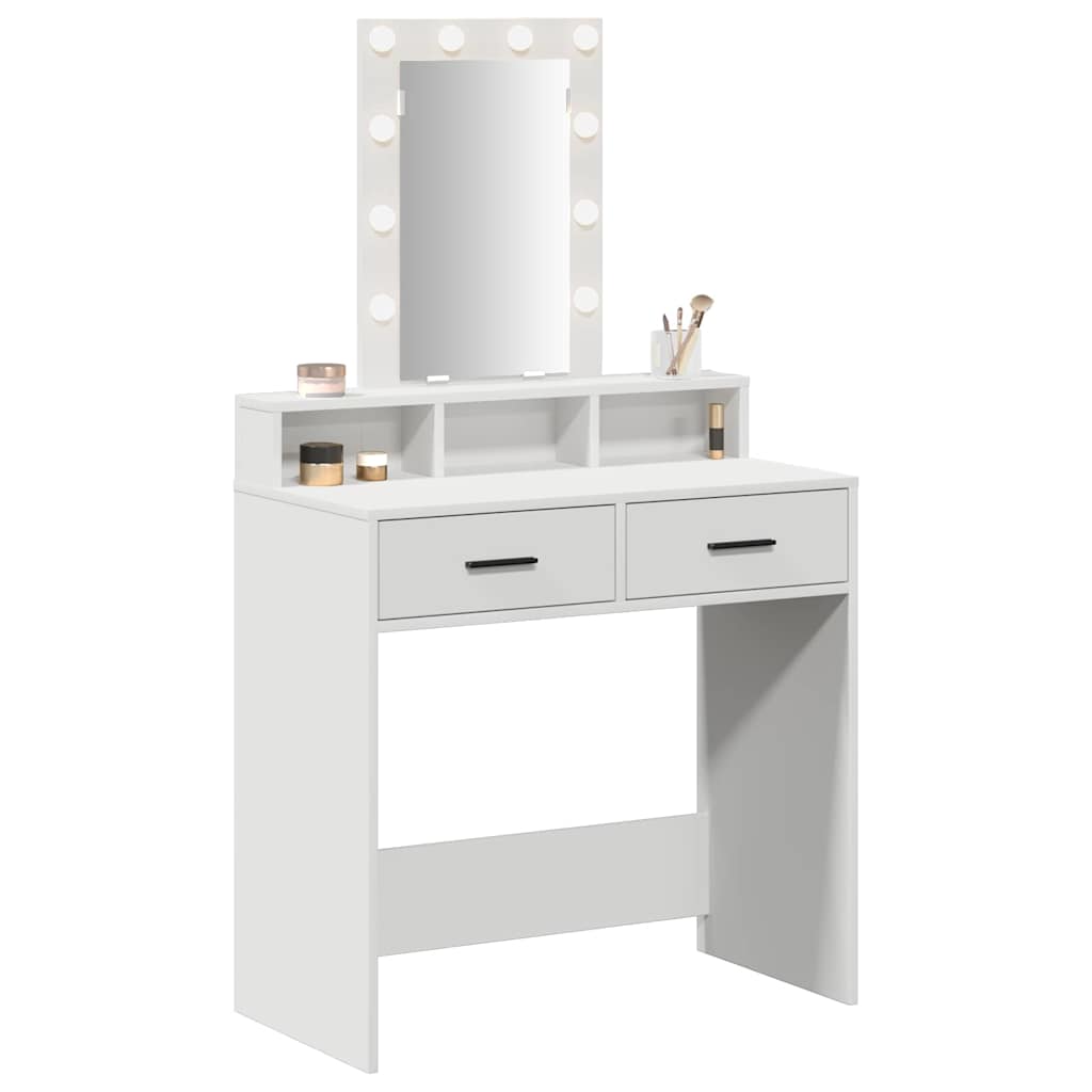 Toaletni stol Bijelo 79 x 41 x 140 cm Konstruirano drvo