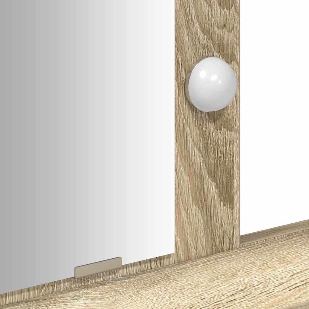 Toaletni stol Smeđa 79 x 41 x 140 cm Konstruirano drvo