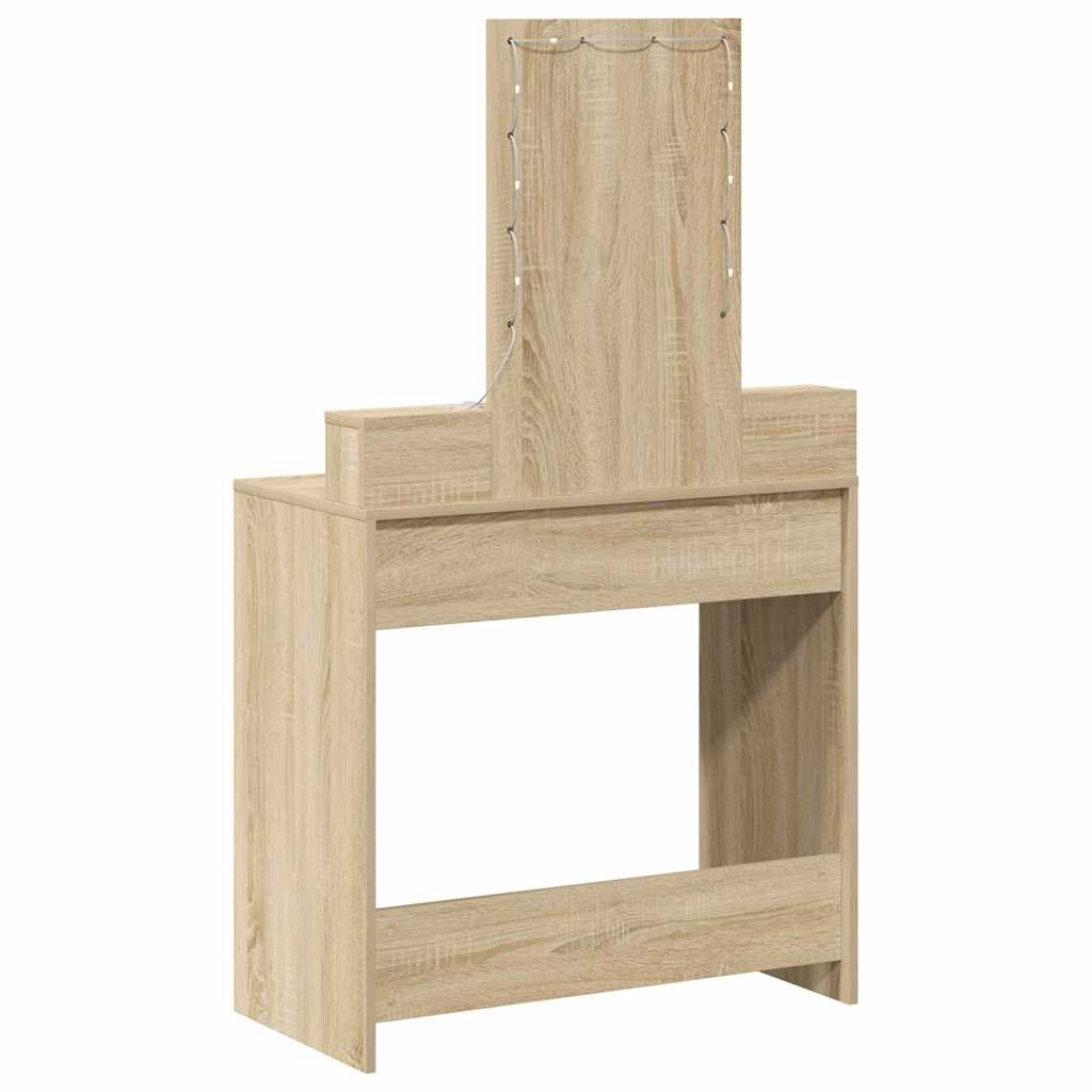 Toaletni stol Smeđa 79 x 41 x 140 cm Konstruirano drvo