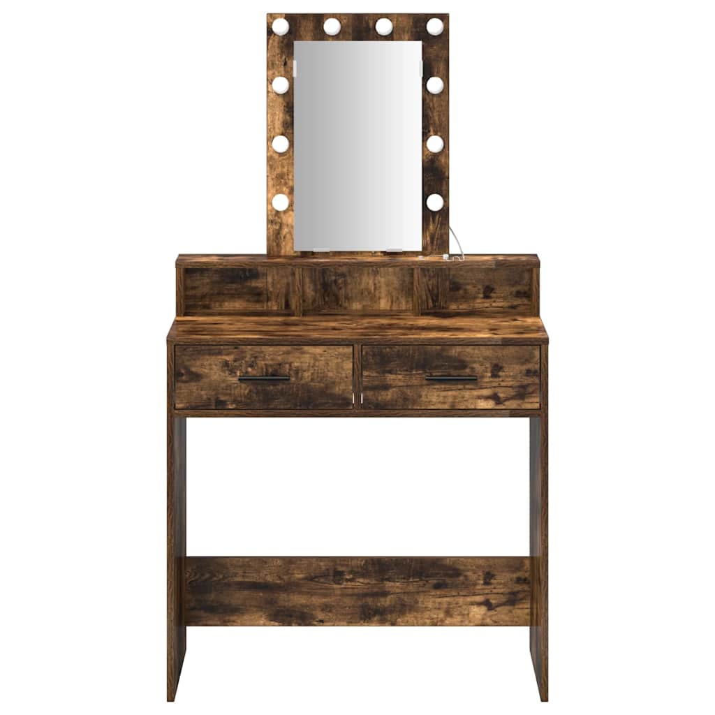 Toaletni stol Smeđa 79 x 41 x 140 cm Konstruirano drvo